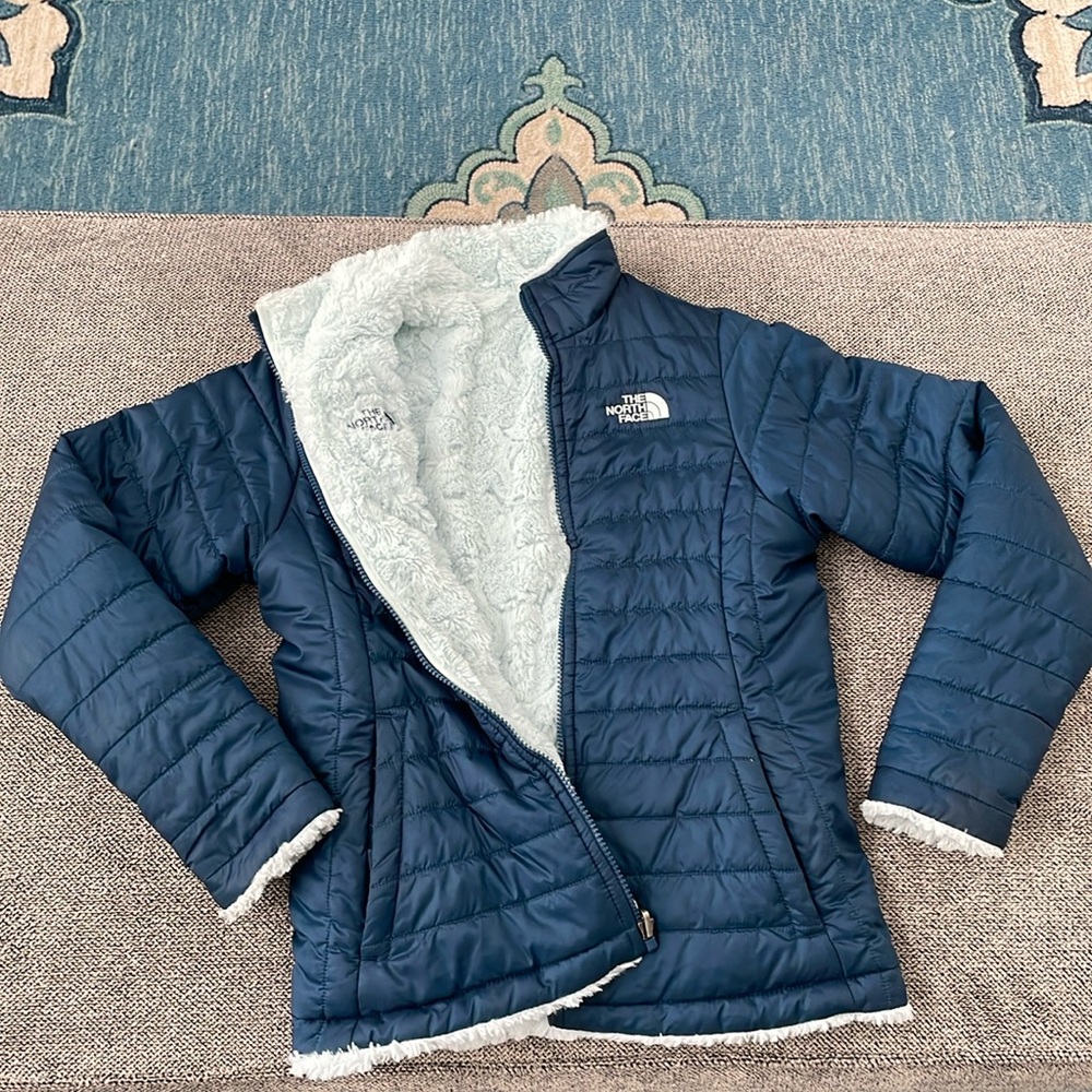 North Face Reversible Quilted Winter Jacket - image 1